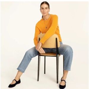 JCrew 100% Cashmere Classic-Fit Crewneck Sweater